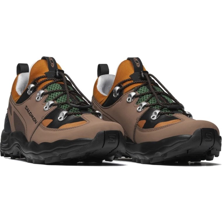 Brown Salomon Raid Wind 75th Women's Sneakers | PH 61028O